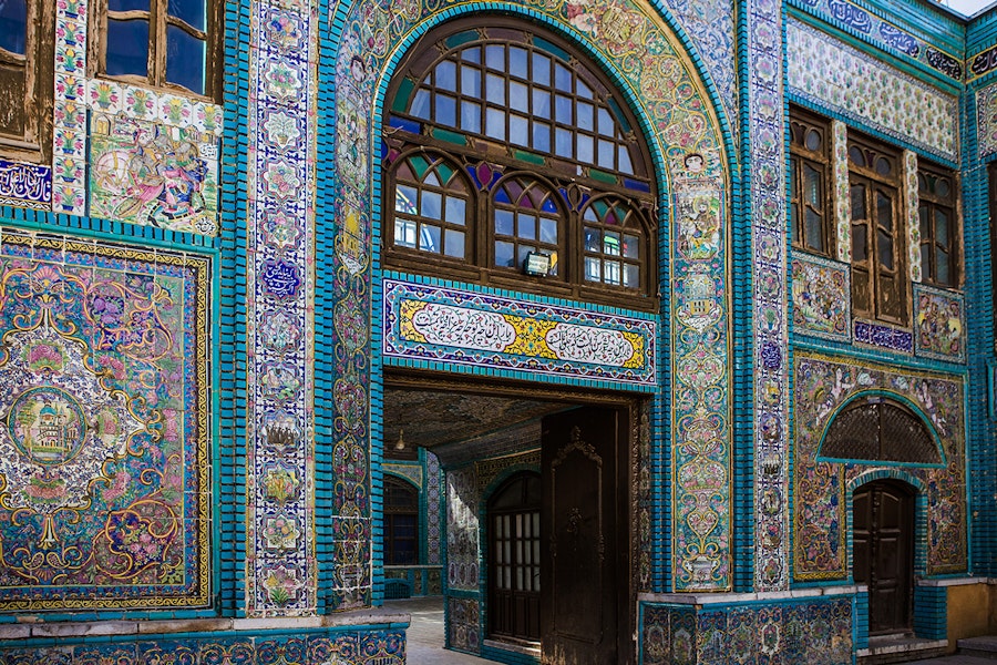 Tekiye Moaven Al Molk Mosque, Kermanshah, Iran