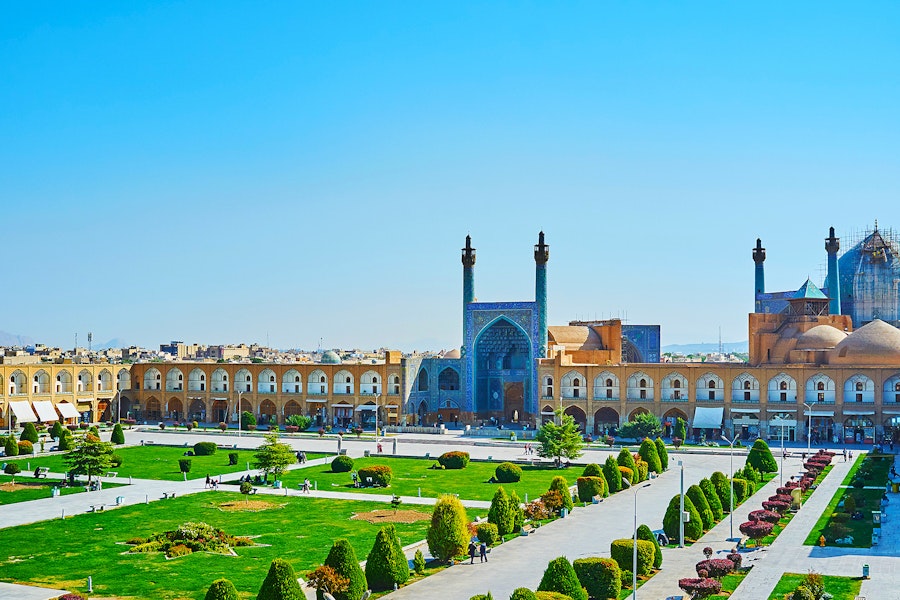 Naqshe Jahan Square, Isfahan, Iran